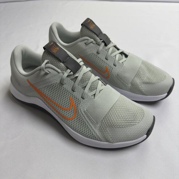 Nike MC Trainer 2 Light Silver Bright Mandarin DM0823-010 Men's Size 10.5 US - Picture 1 of 10